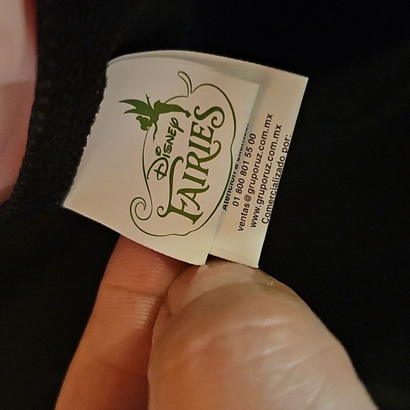 Nwt Disney Fairies Vibrant Nylon Zip Top Tote - Picture 9 of 9